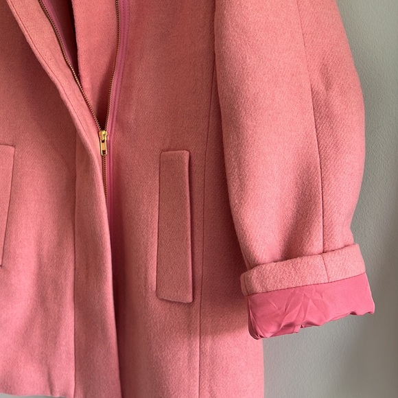NWT J. Crew Mercantile City Coat *Rare Pink* - Picture 6 of 6